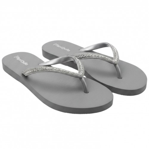 Finesse Woman Summer Slippers Grey Finesse Woman Summer Slippers Grey