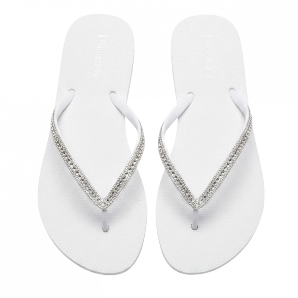 Finesse Woman Summer Slippers White