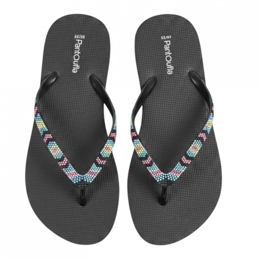Finesse Woman Summer Slippers Black
