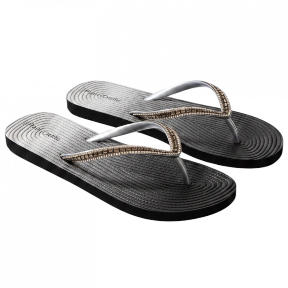 Finesse Woman Summer Slippers Black
