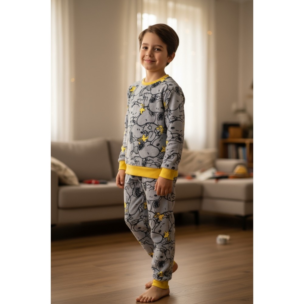 Boy Winter Pyjama Set Snoopy