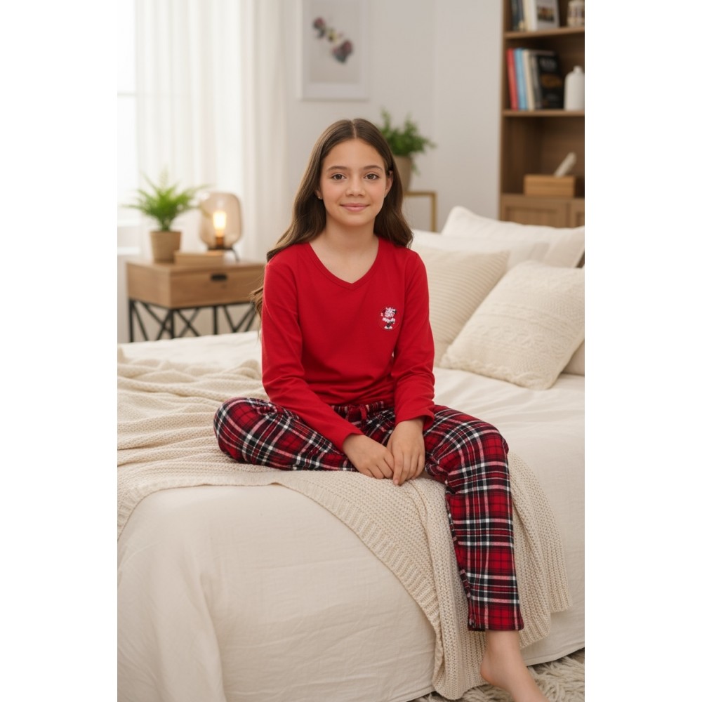 Kids Winter Pyjamas Classic Red