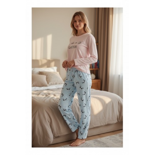 Woman Winter Pyjama Set Hello Winter Woman Winter Pyjama Set Hello Winter