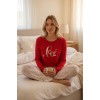 Woman Winter Pyjama Set Love Woman Winter Pyjama Set Love