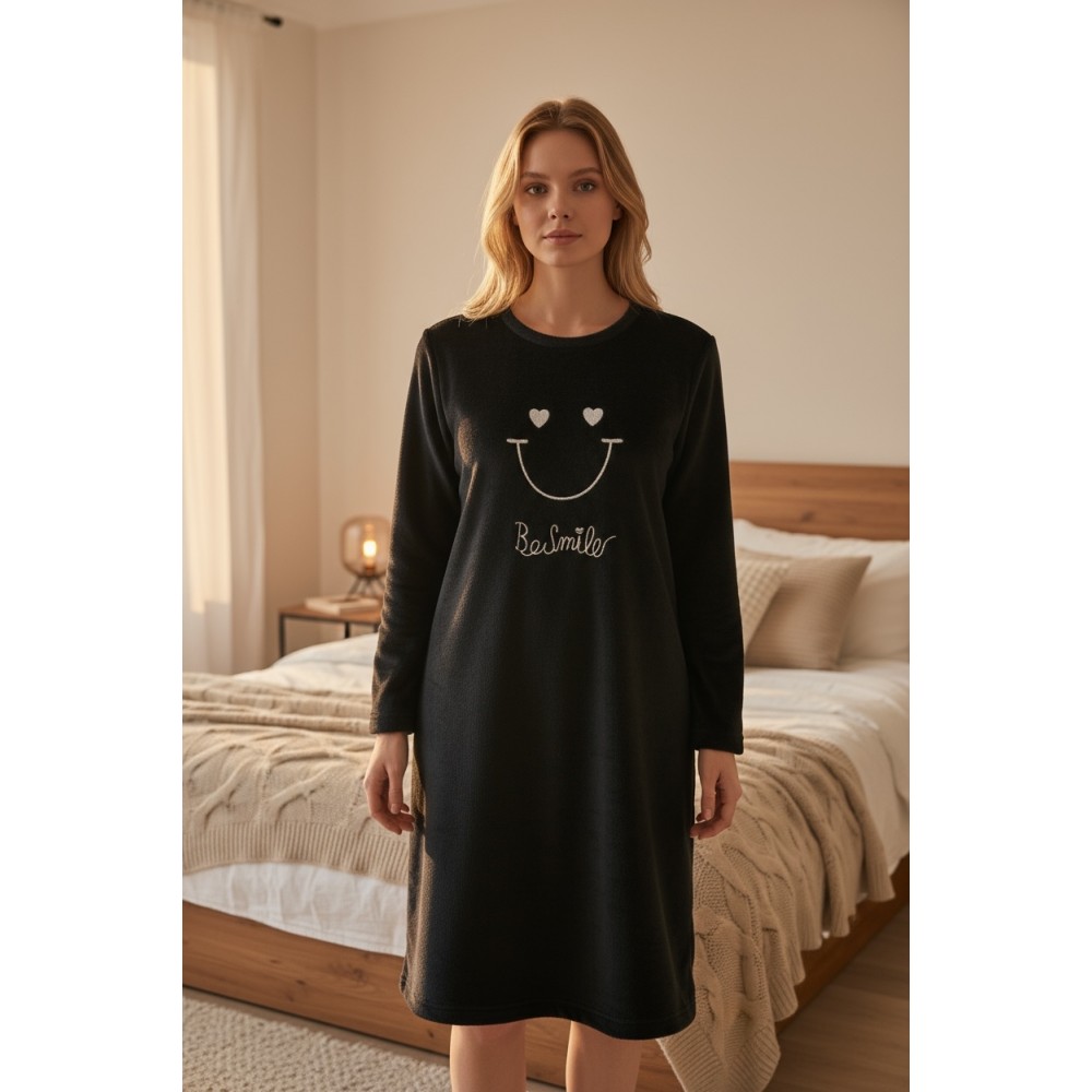 Woman Winter Dress Smile