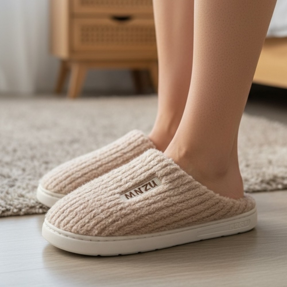 Men Winter Slippers MNZU beige