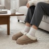 Woman Winter Slippers Beige