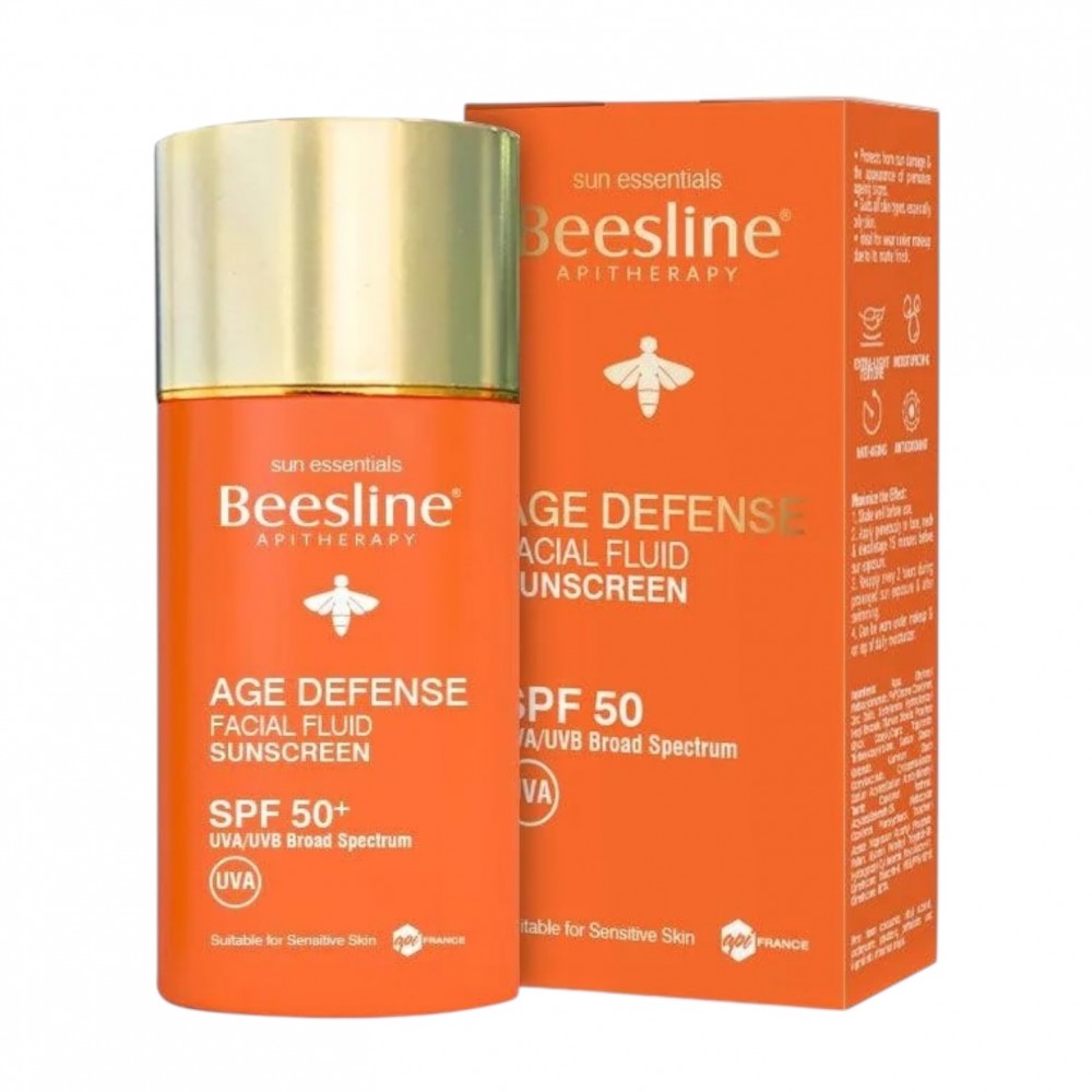 BEESLINE AGE DEFENSE FLUID SUNSCREEN SPF50+