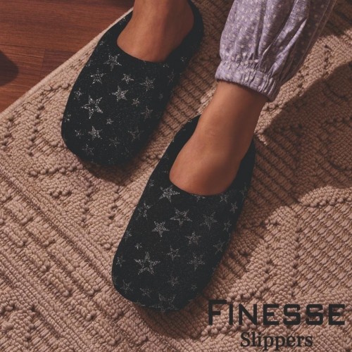 Finesse Woman Winter Slippers Stars Finesse Woman Winter Slippers Stars