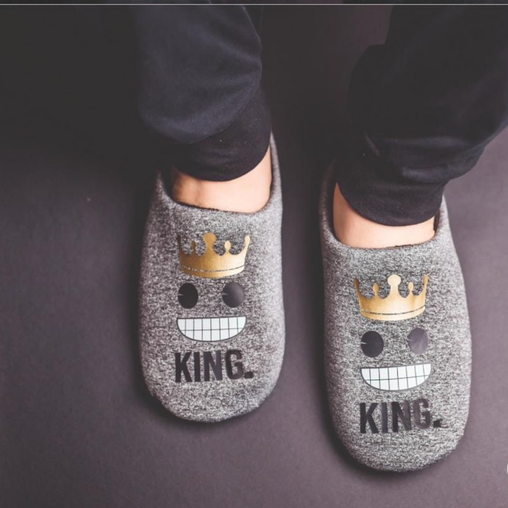 Claudia Men Winter Slippers King