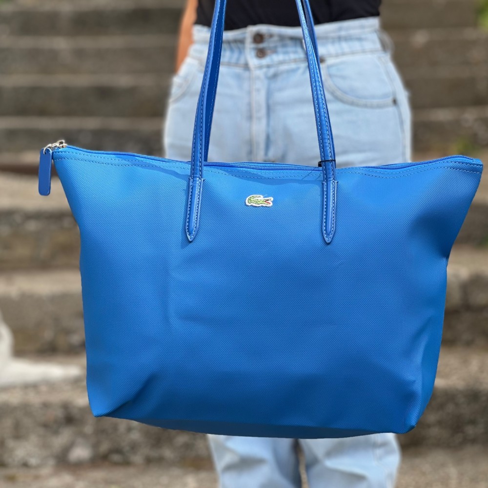 Lacoste Tote Bag - Blue