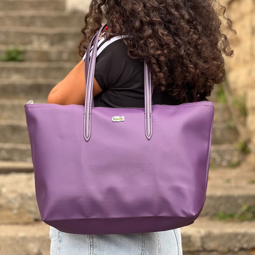 Lacoste Tote Bag - Purple