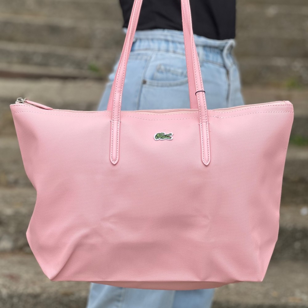Lacoste Tote Bag - Pink