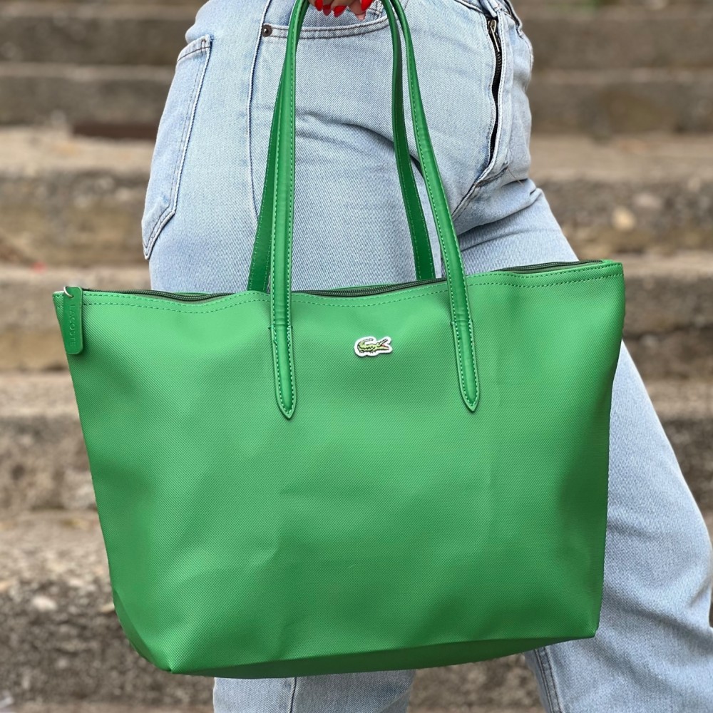 Lacoste Tote Bag - Green