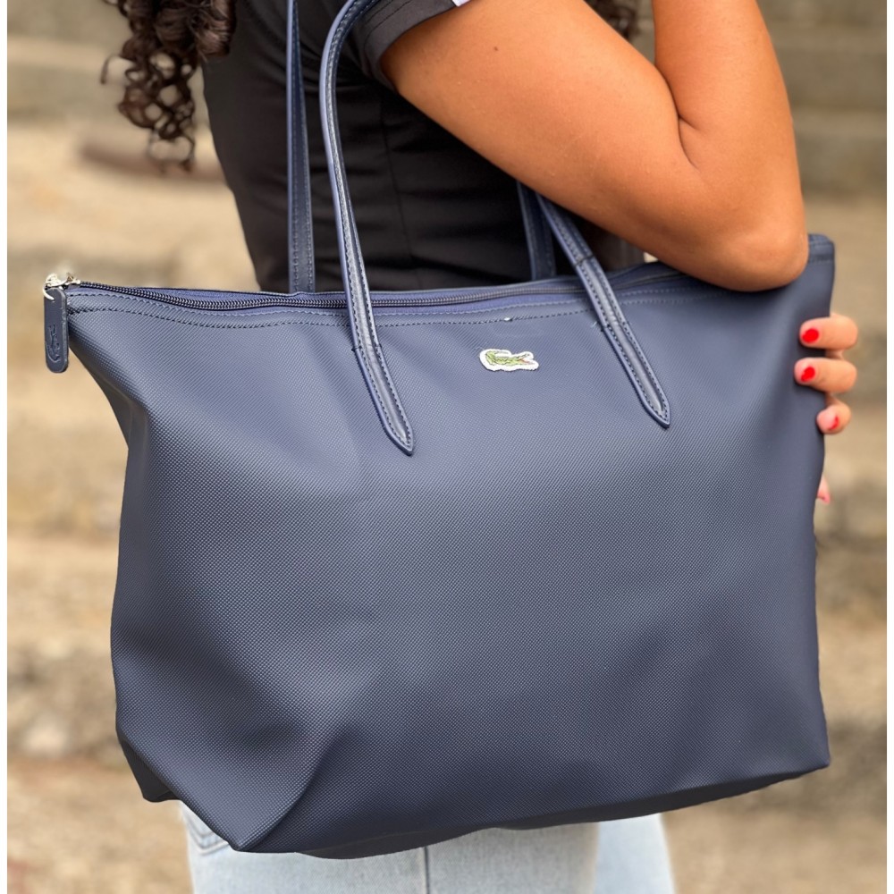 Lacoste Tote Bag - Navy