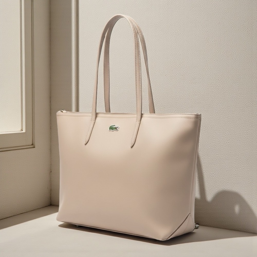 Lacoste Tote Bag - Beige