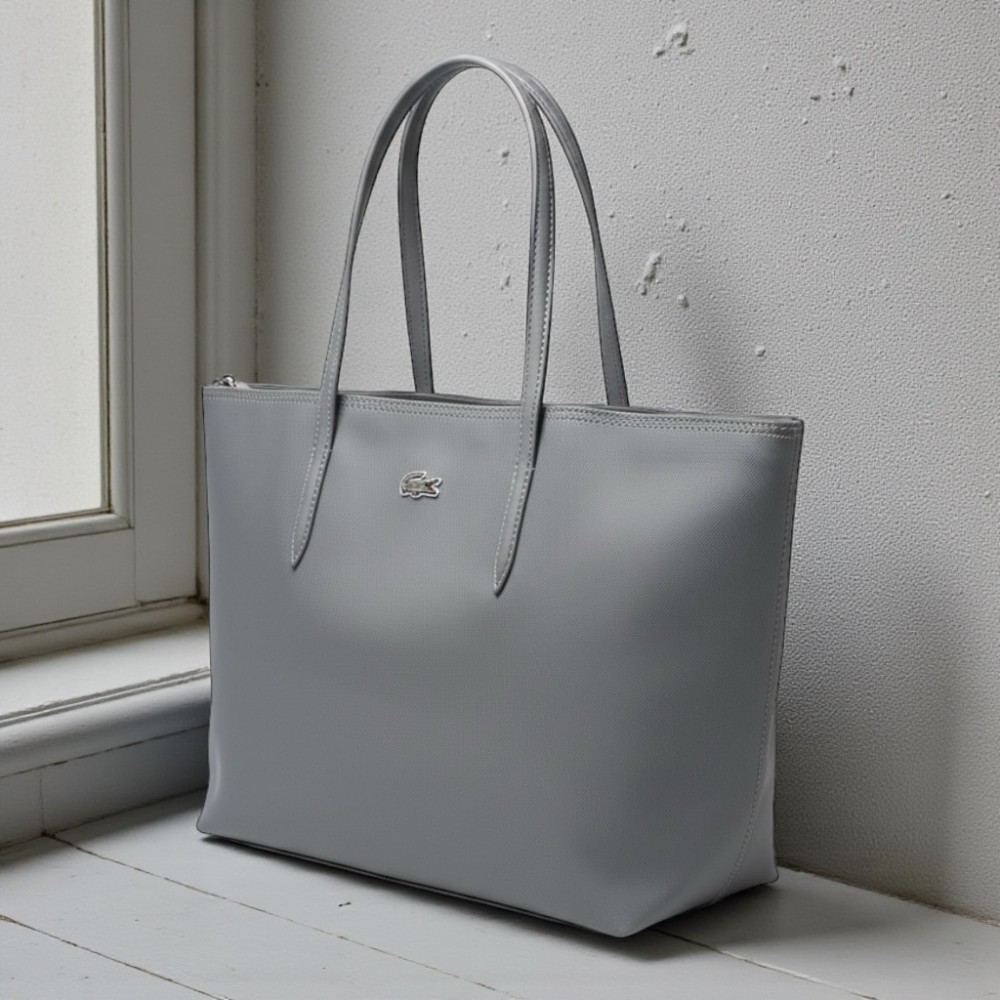 Lacoste Tote Bag - Grey