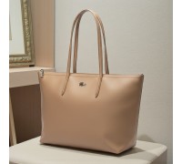 Lacoste Tote Bag - Coffee