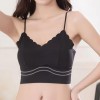 Woman Bra Crop Top Seamless Beige