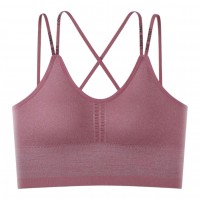 Woman Bra Crop Top Pink