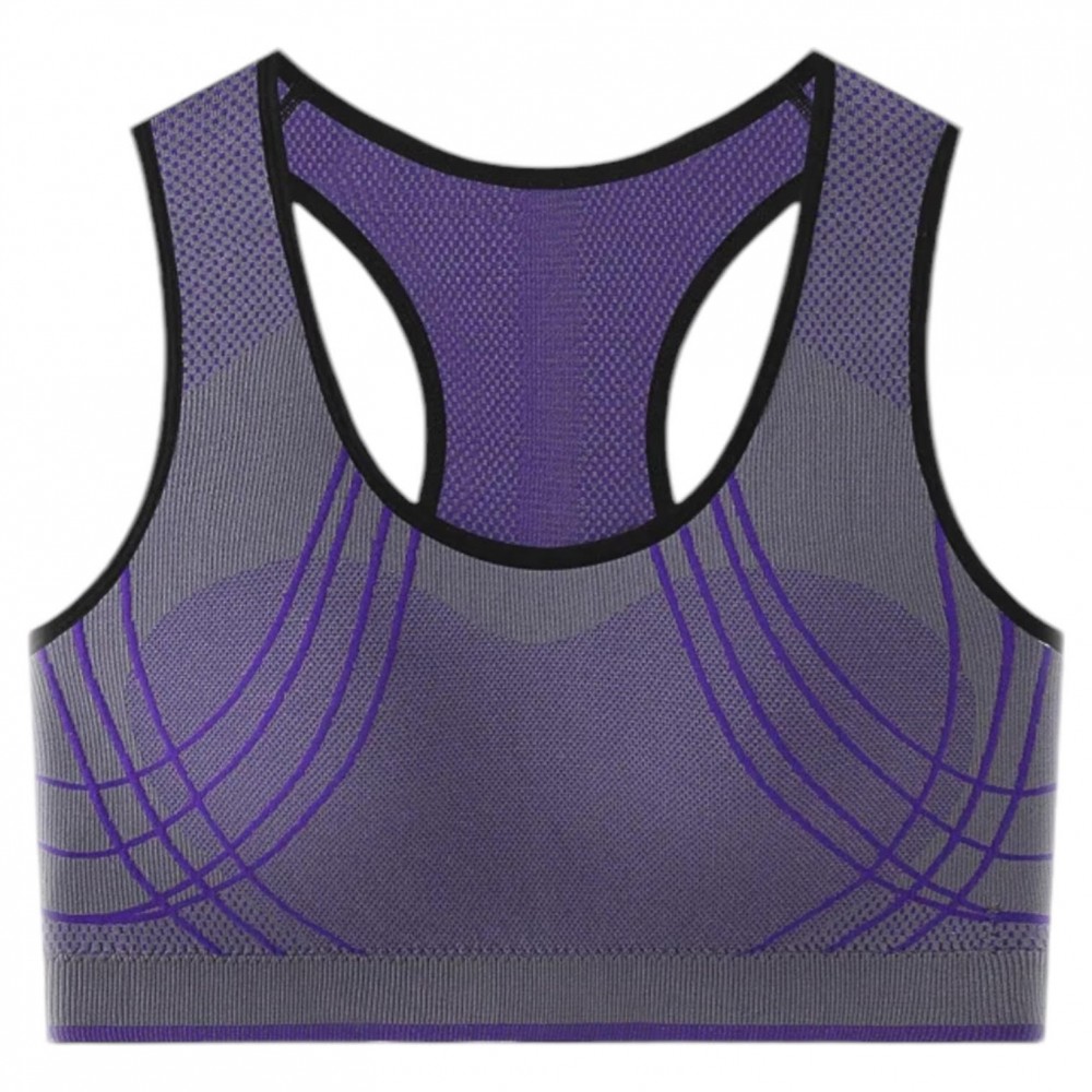 Sports Bra Woman Stretchy Mauve