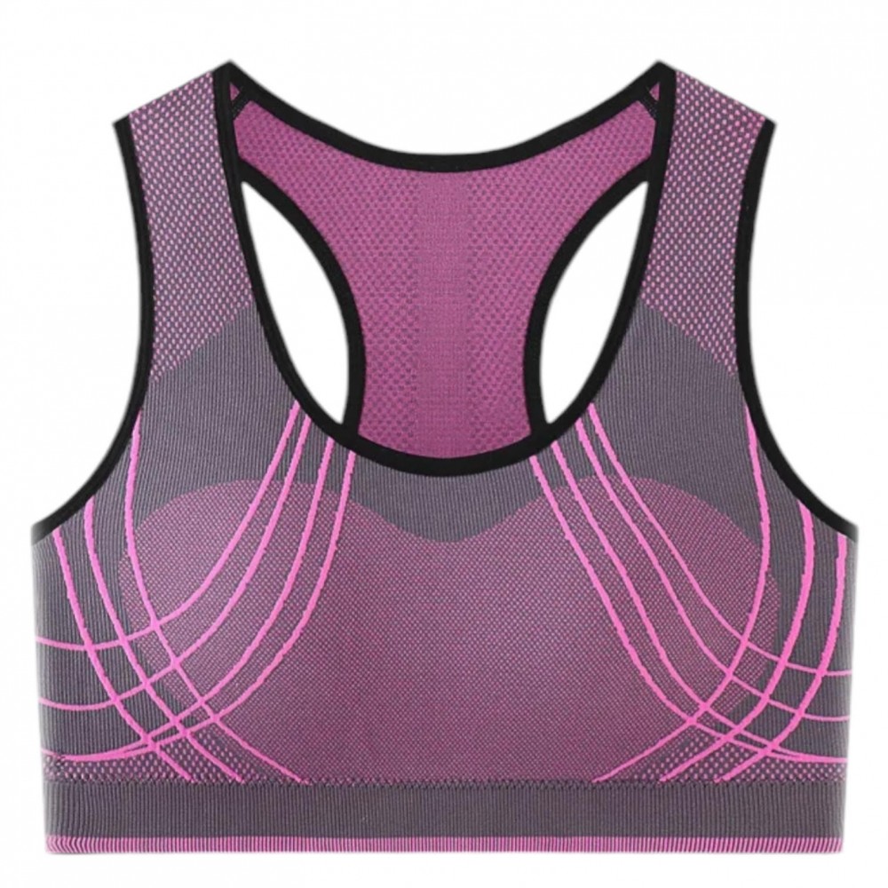 Sports Bra Woman Stretchy Pink