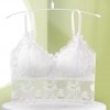 Woman Bra Beautiful Lace Underwear Beige