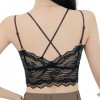 Woman Bra Cross Back Lace Greige