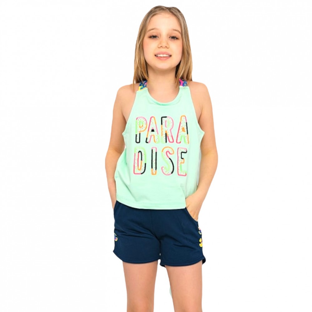 Girls Set - Paradise Green