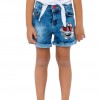 Girls Shorts Jeans Emoji