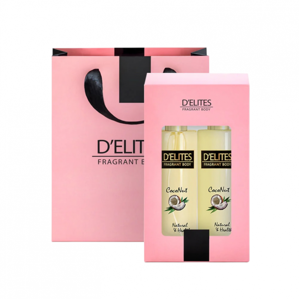 D'Elites Fragrances Duo Gift Set Coconut