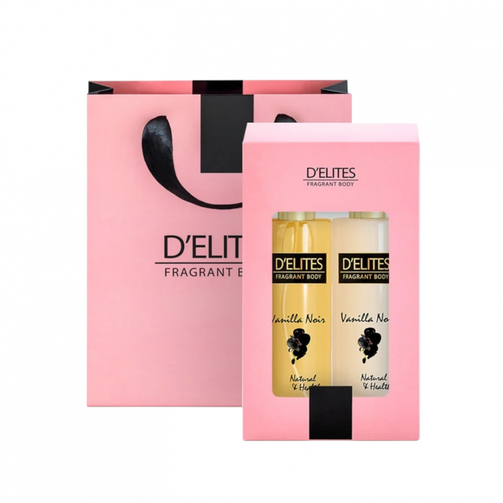 D'Elites Fragrances Duo Gift Set Vanilla Noir