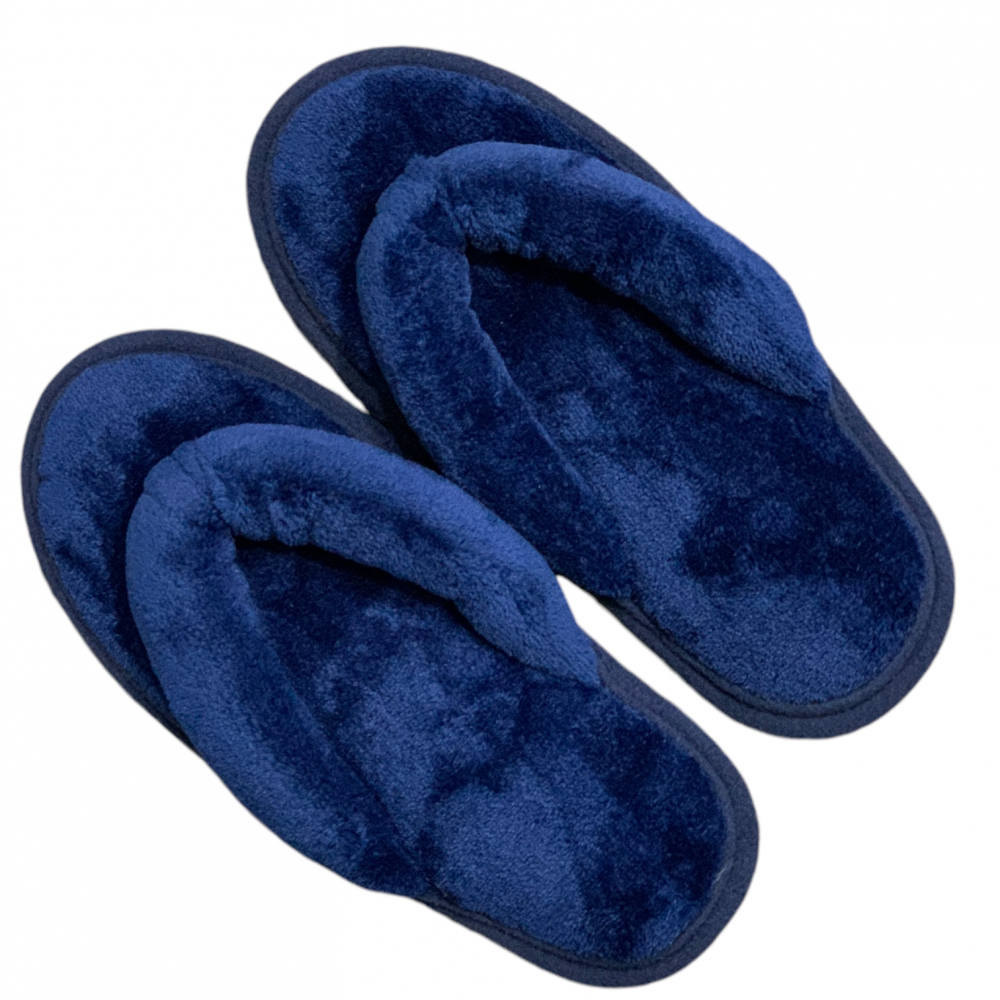 Woman Home Slippers Flip Flop Navy