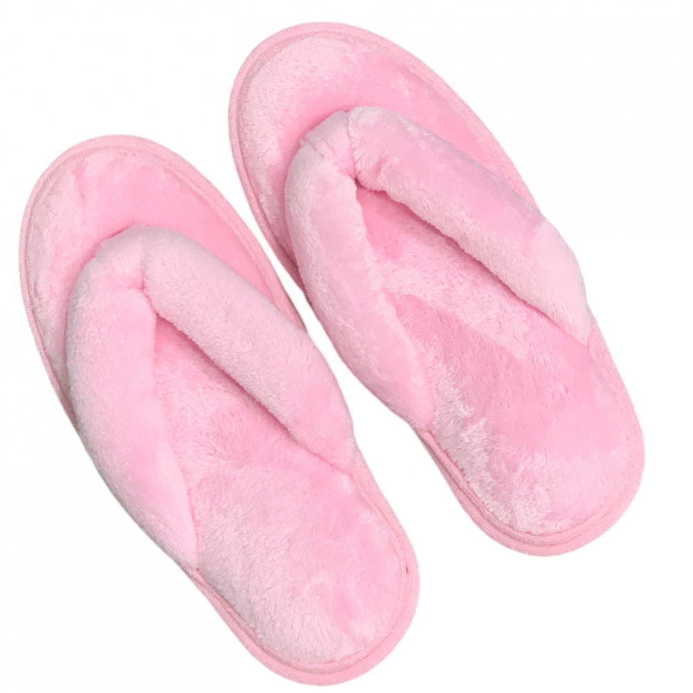 Woman Home Slippers Flip Flop Pink