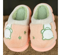 Kids Winter Slippers Bear Body Coral