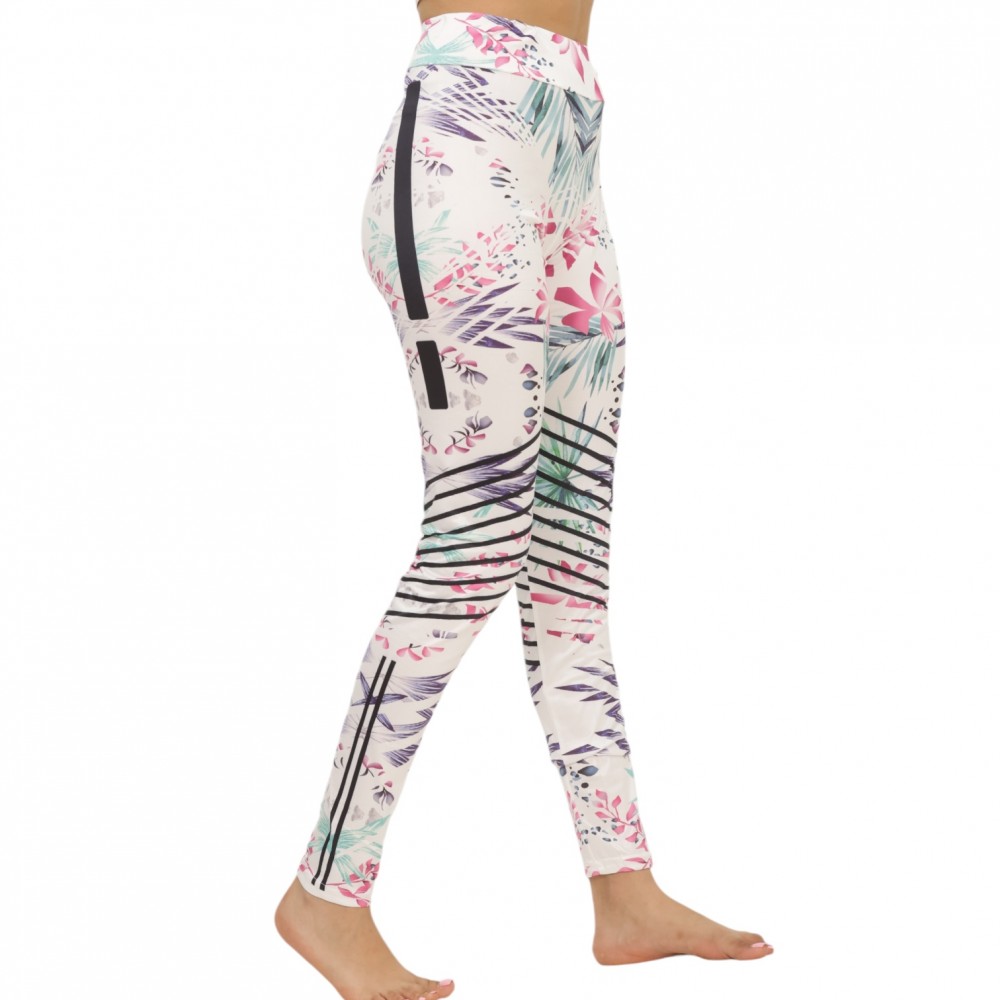 Woman Seamless Leggings Sports Floral