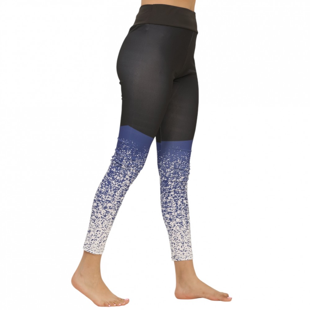 Woman Leggings Gym Blue