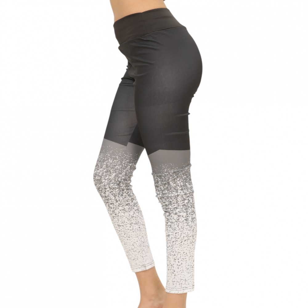 Woman Leggings Gym Grey