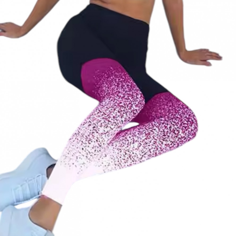 Woman Leggings Gym Purple