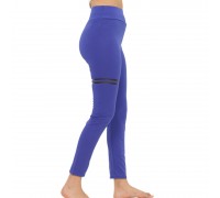 Woman Sports Leggings Jogging Blue