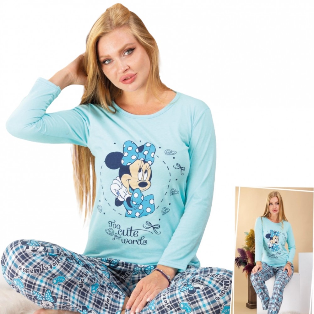 Women Pyjamas Minnie Blue