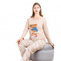 Women Pyjamas Tennis Bear