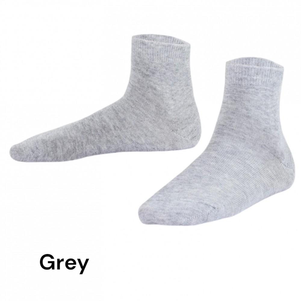 Marie France Basic Half Boy Socks Grey