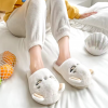 Woman Winter Slippers Plush Grey