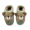 Kids Winter Slippers - Mouse Green