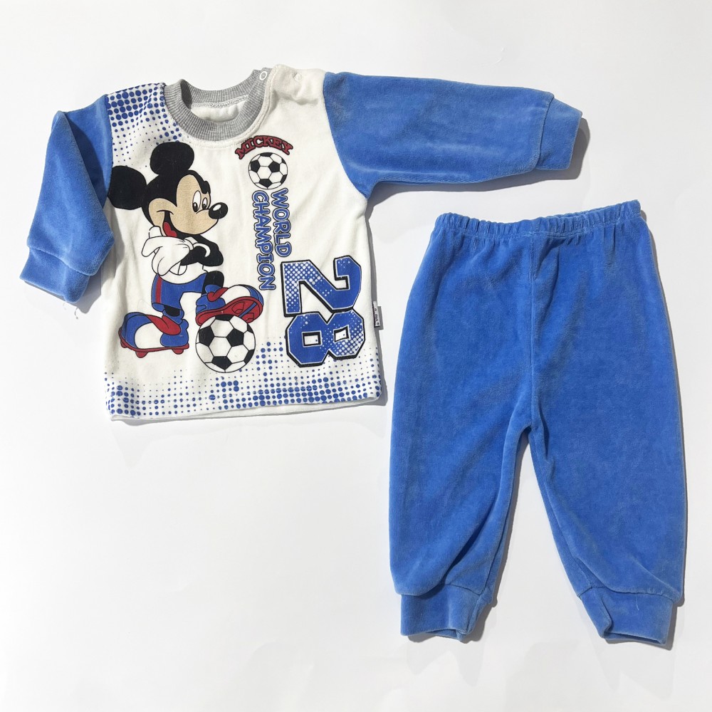 Newborn Boy Set - Mickey Blue