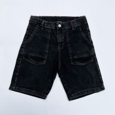 Boys Shorts Jeans Black