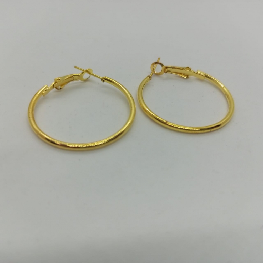 Earrings Hoop Gold