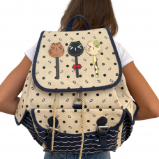 Girls Bag - Back Pack Dots