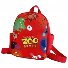 Kids Bag - Back Pack Zoo Red